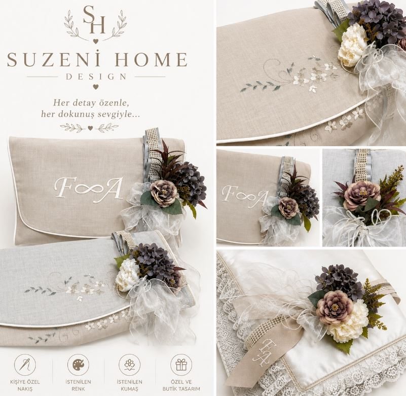 Suzeni Home Design — kişiye özel nakışlı ürün